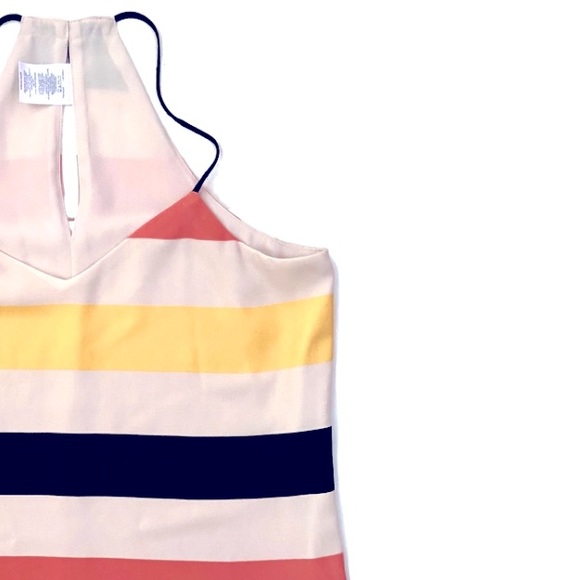 Express Striped V Neck Tank/Cami Top - Picture 2 of 9